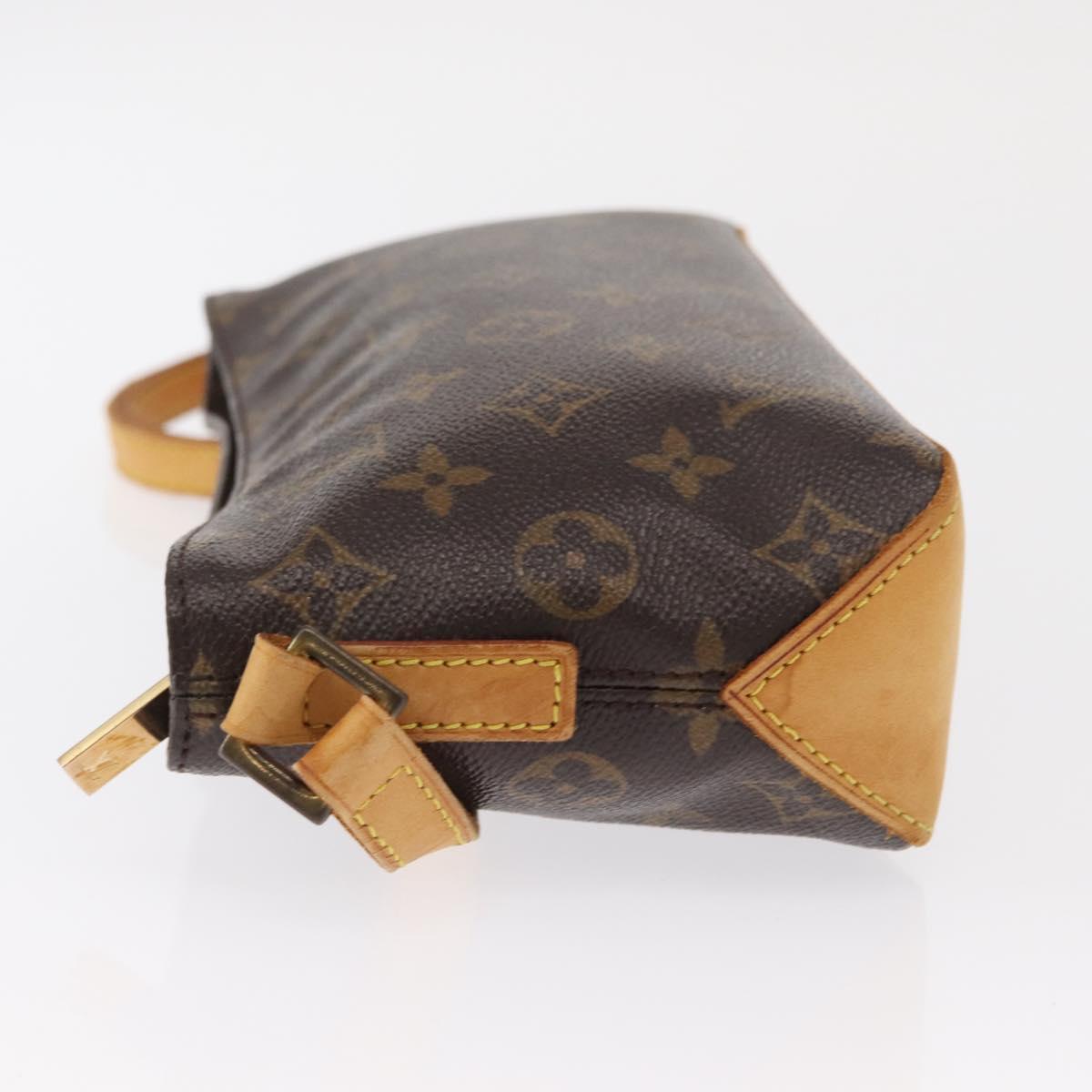 LOUIS VUITTON Monogram Trotteur Shoulder Bag M51240 LV Auth 166586