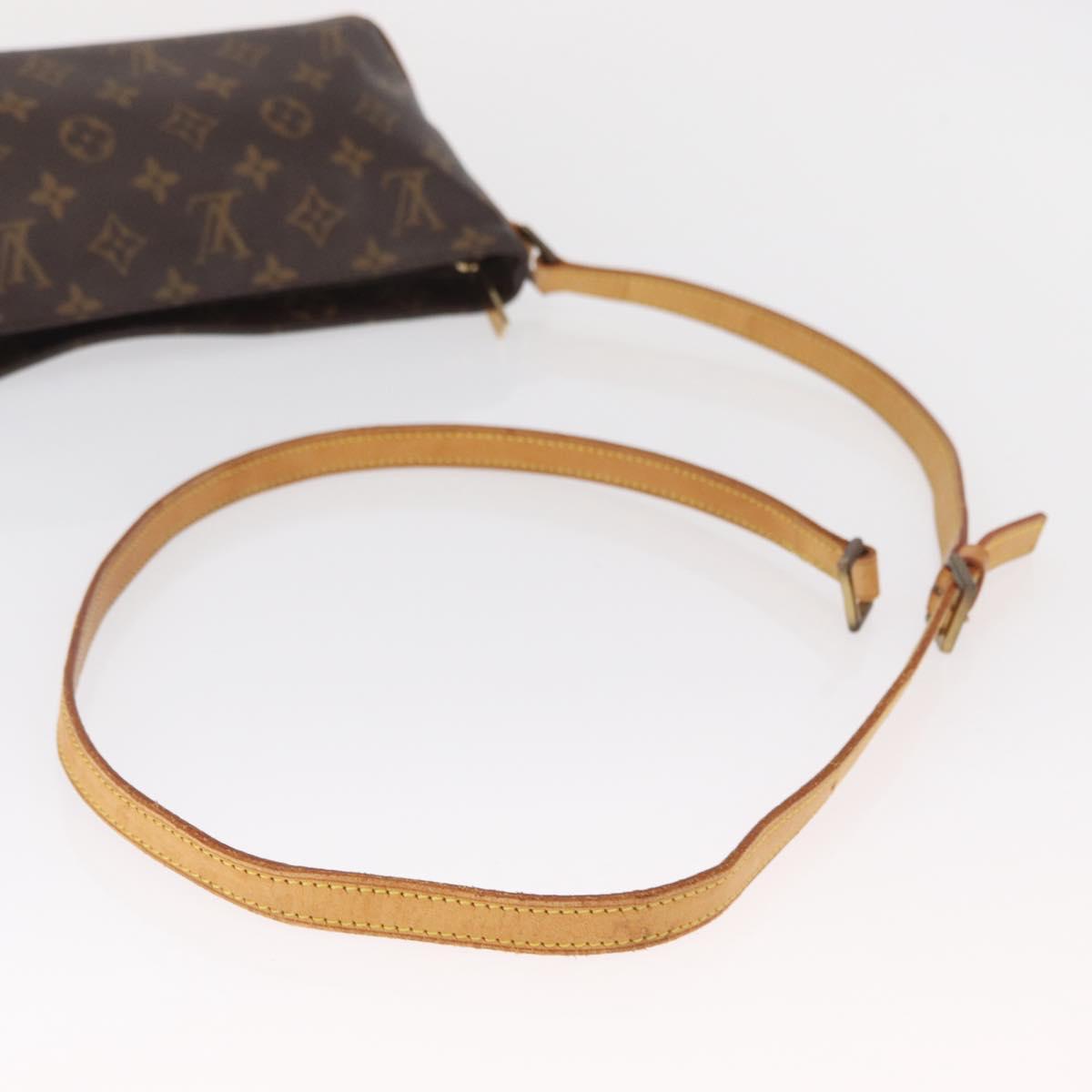 LOUIS VUITTON Monogram Trotteur Shoulder Bag M51240 LV Auth 166586