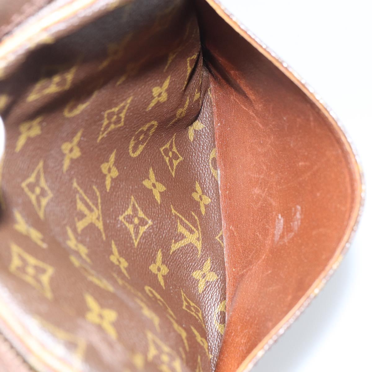 LOUIS VUITTON Monogram Marceau Shoulder Bag M40264 LV Auth 166588
