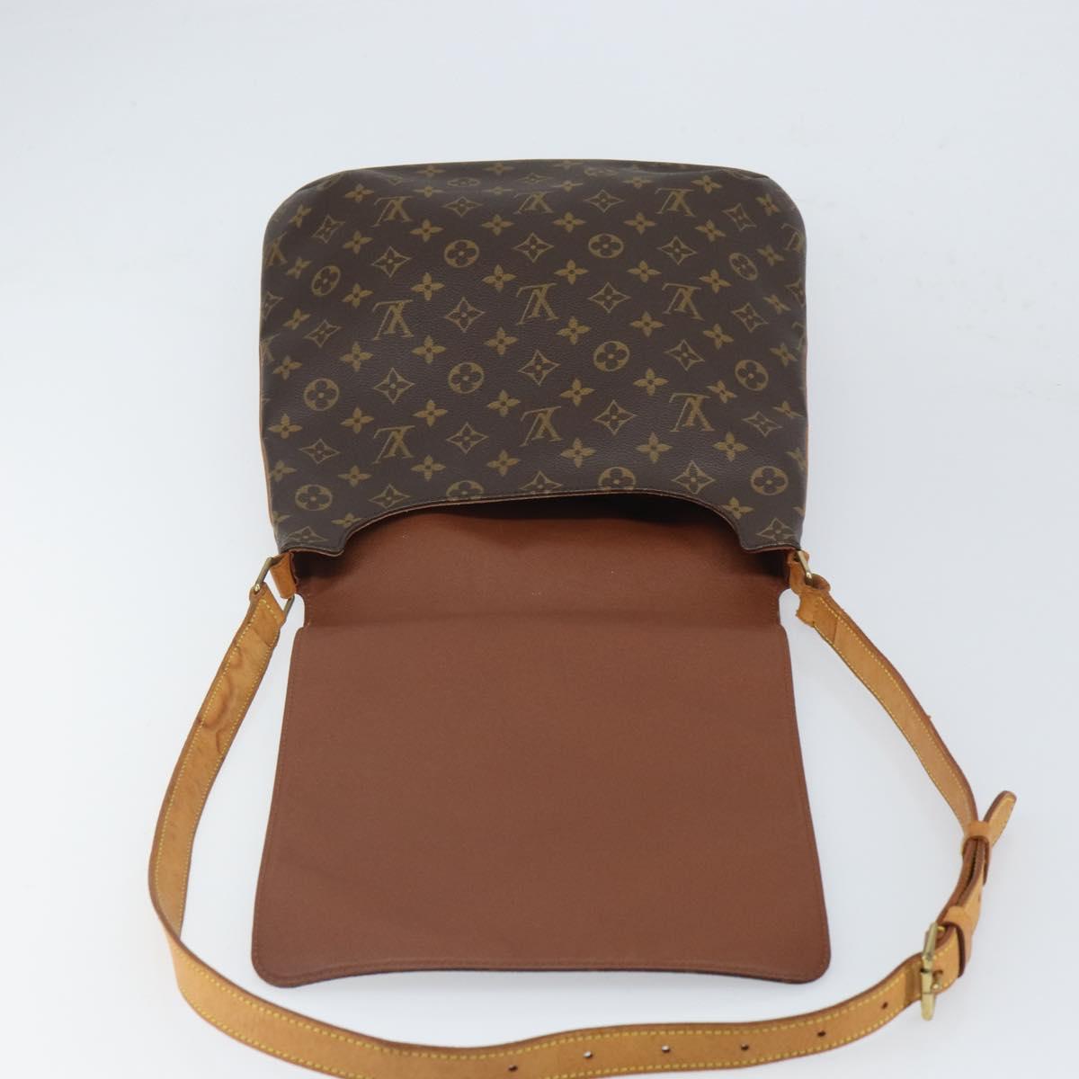 LOUIS VUITTON Monogram Musette Shoulder Bag M51256 LV Auth 166596