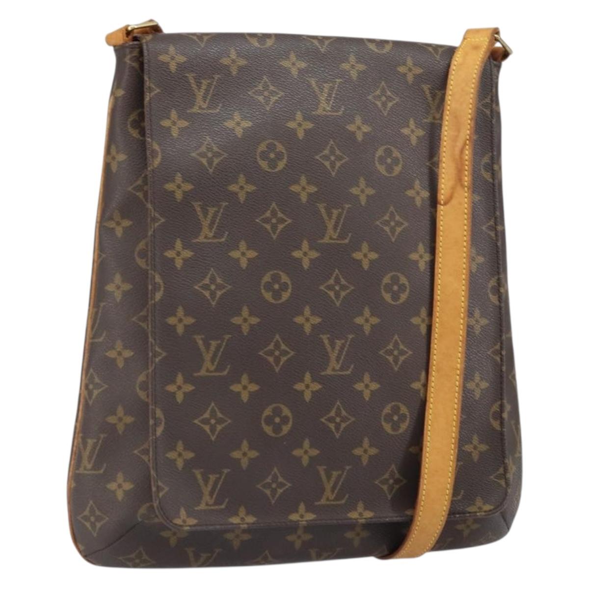 LOUIS VUITTON Monogram Musette Shoulder Bag M51256 LV Auth 166596