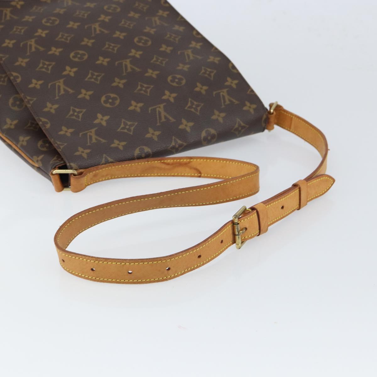 LOUIS VUITTON Monogram Musette Shoulder Bag M51256 LV Auth 166596