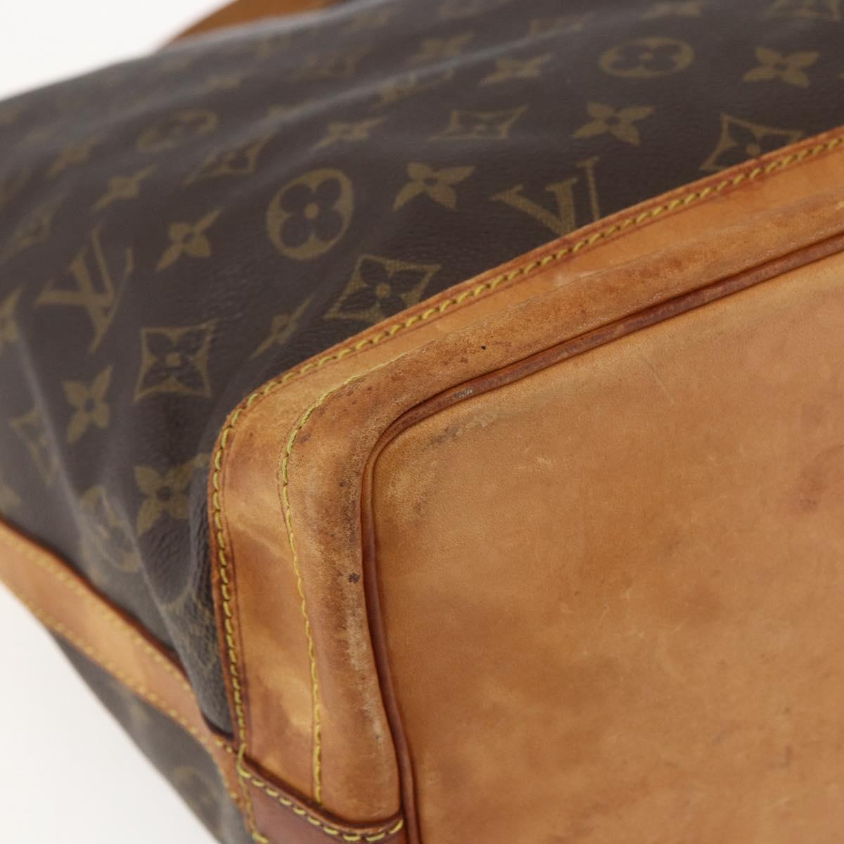 LOUIS VUITTON Monogram Noe Shoulder Bag M42224 LV Auth 166604