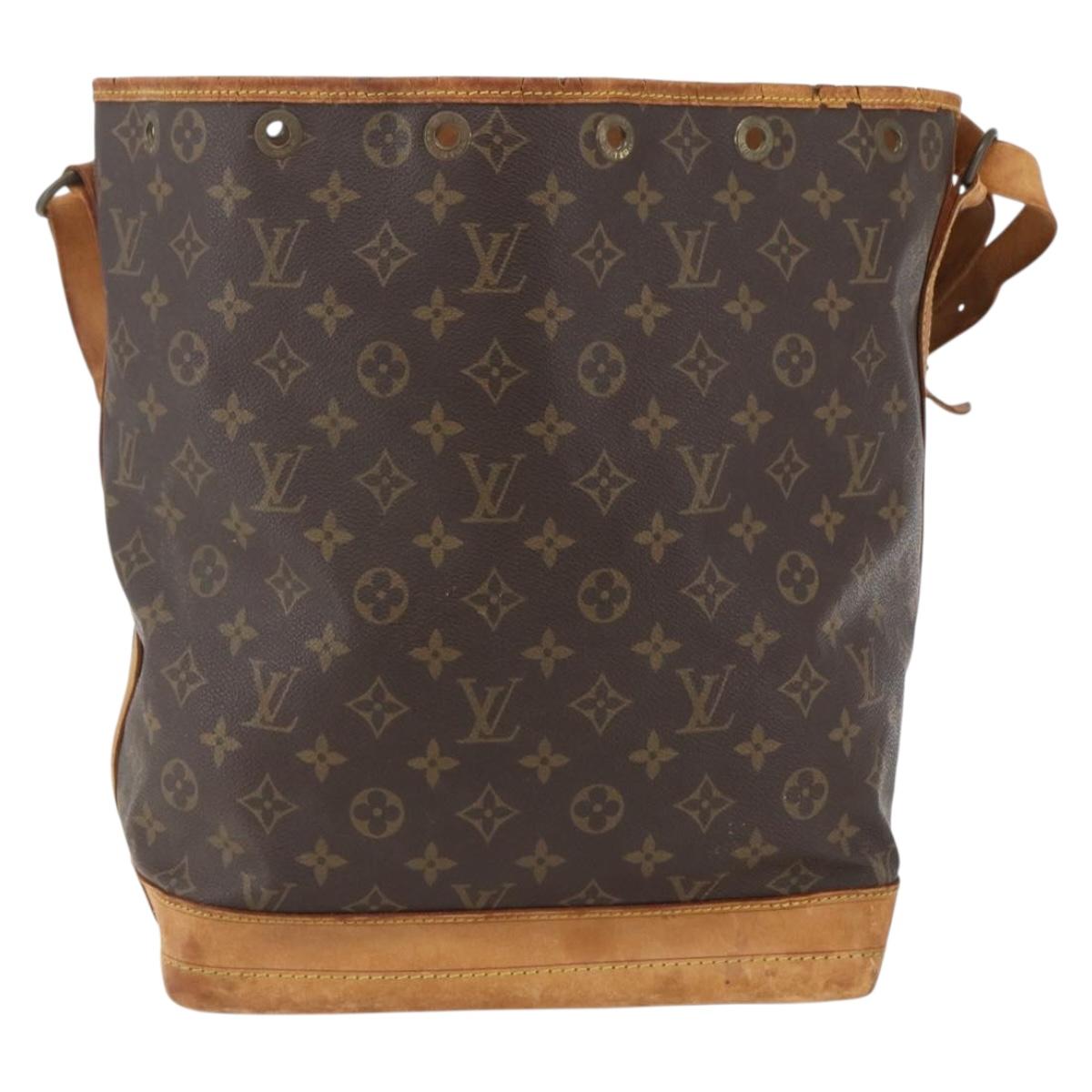 LOUIS VUITTON Monogram Noe Shoulder Bag M42224 LV Auth 166604