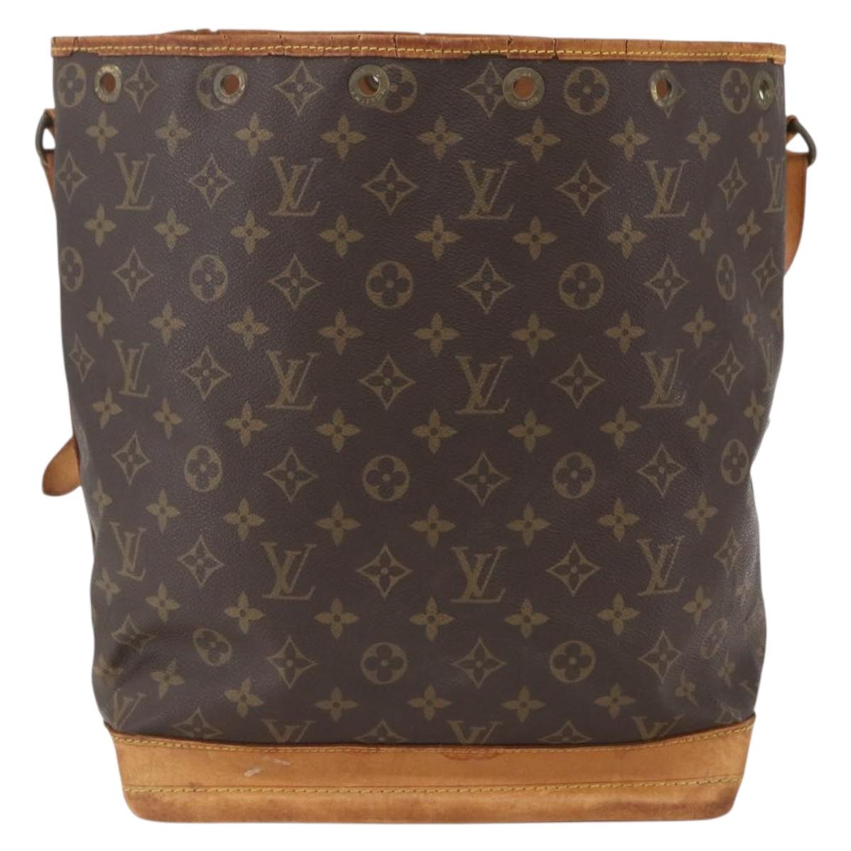 LOUIS VUITTON Monogram Noe Shoulder Bag M42224 LV Auth 166604