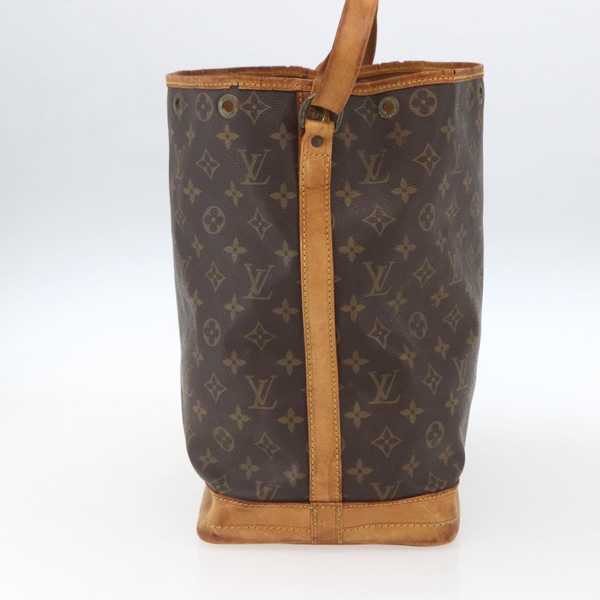 LOUIS VUITTON Monogram Noe Shoulder Bag M42224 LV Auth 166604