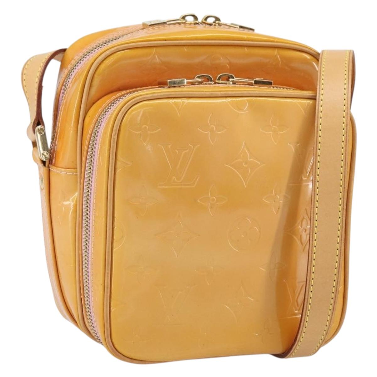 LOUIS VUITTON Monogram Vernis Wooster Bag Marshmallow Pink M91037 LV Auth 166614