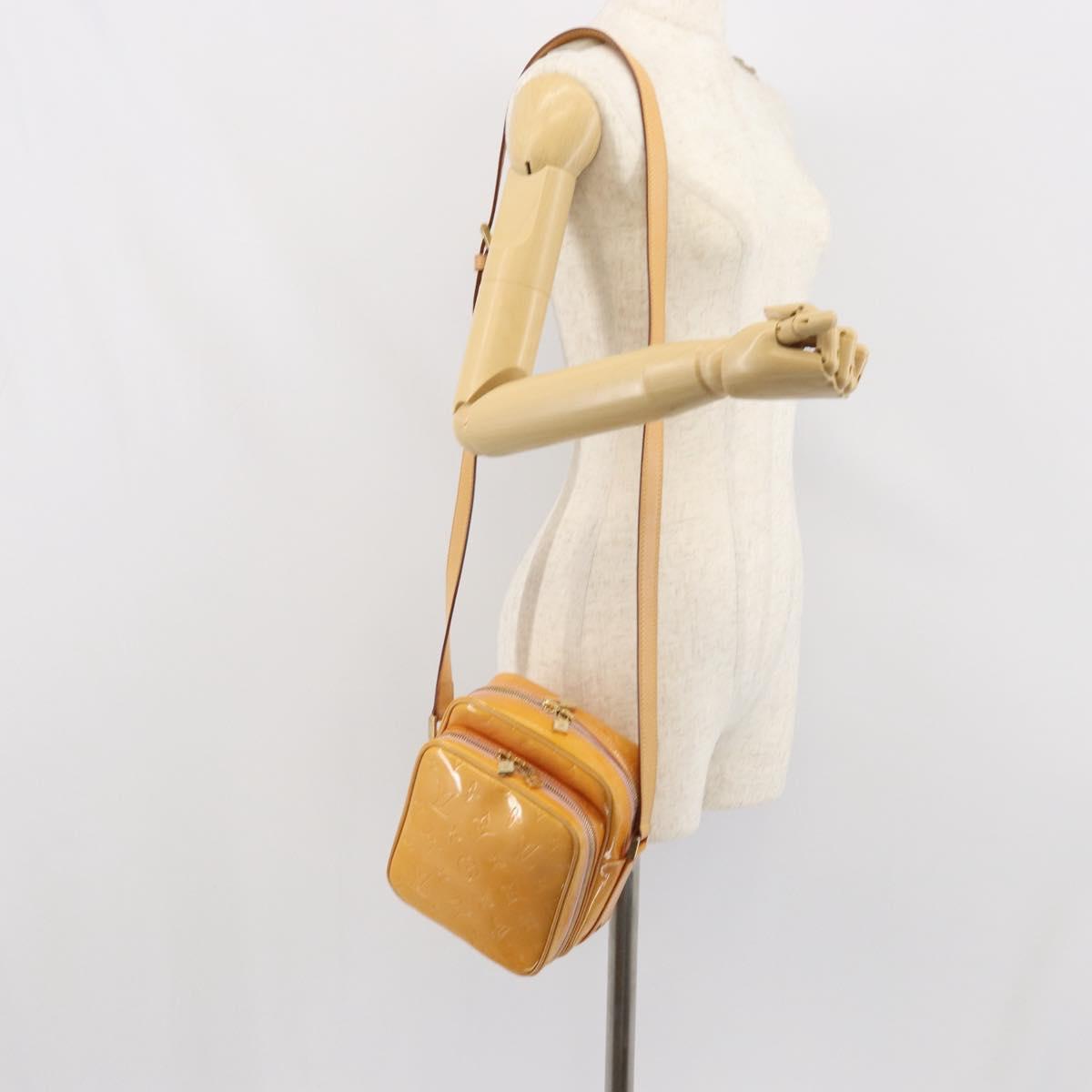 LOUIS VUITTON Monogram Vernis Wooster Bag Marshmallow Pink M91037 LV Auth 166614