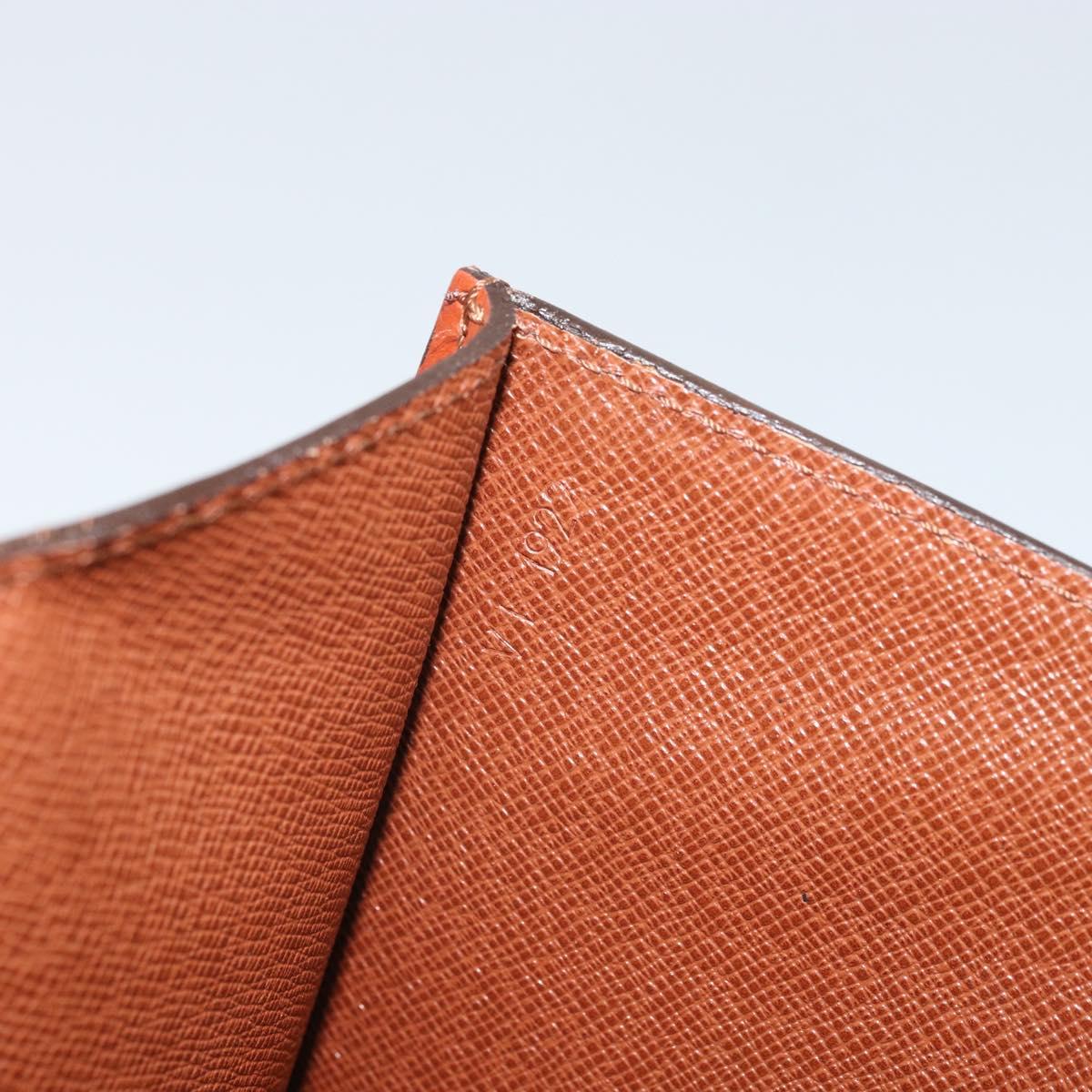 LOUIS VUITTON Epi Monceau 28 Hand Bag Brown M52123 LV Auth 166616