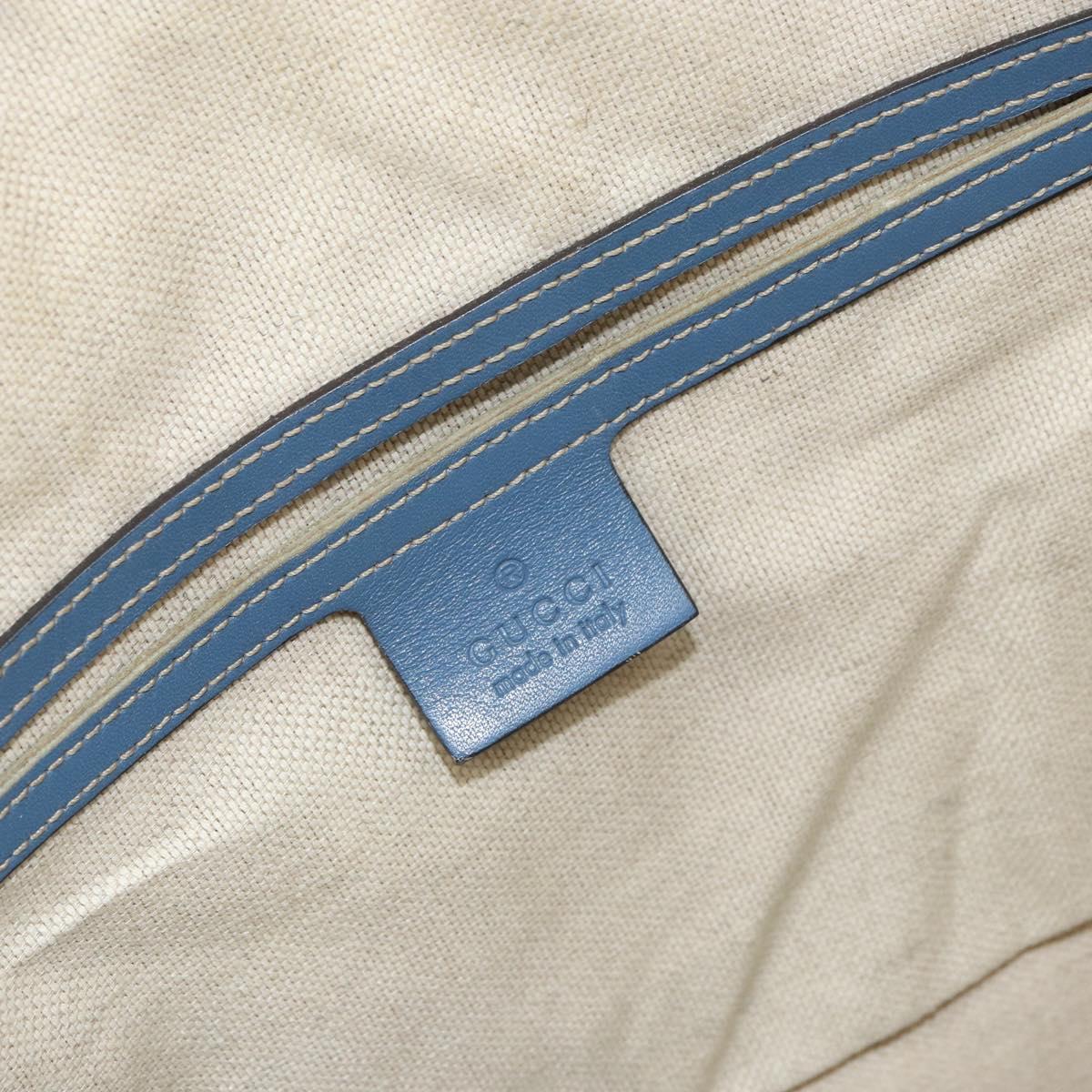 GUCCI GG Supreme Business Bag PVC Beige Gold 208463 Auth 166629