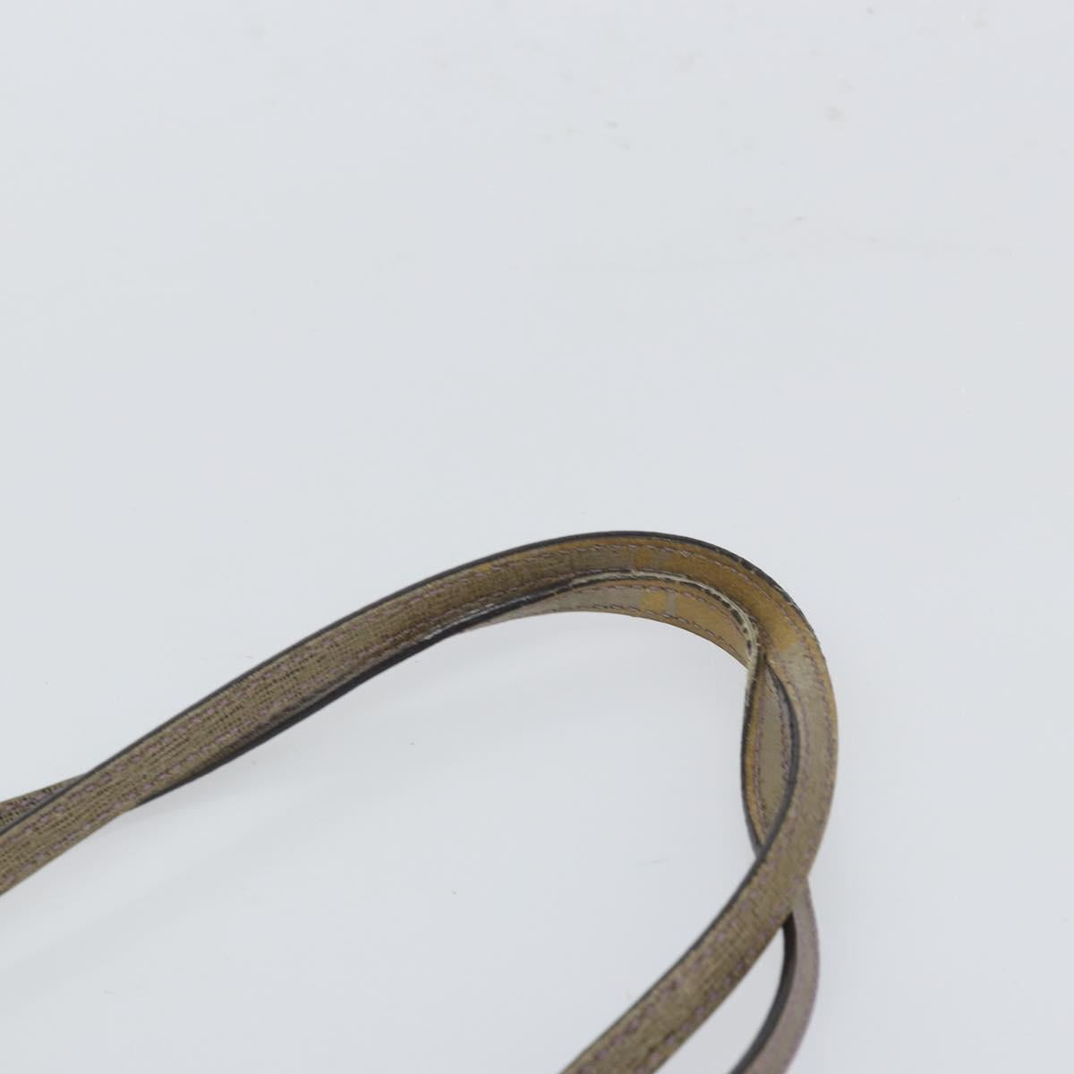 FENDI Zucca Canvas Tote Bag Black Brown Auth 166676