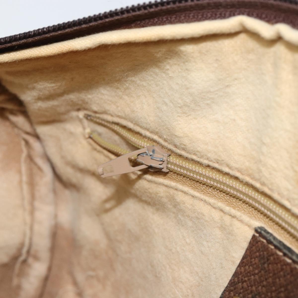 GUCCI GG Supreme Web Sherry Line Bag PVC Beige Red 012 3841 58 Auth 166727