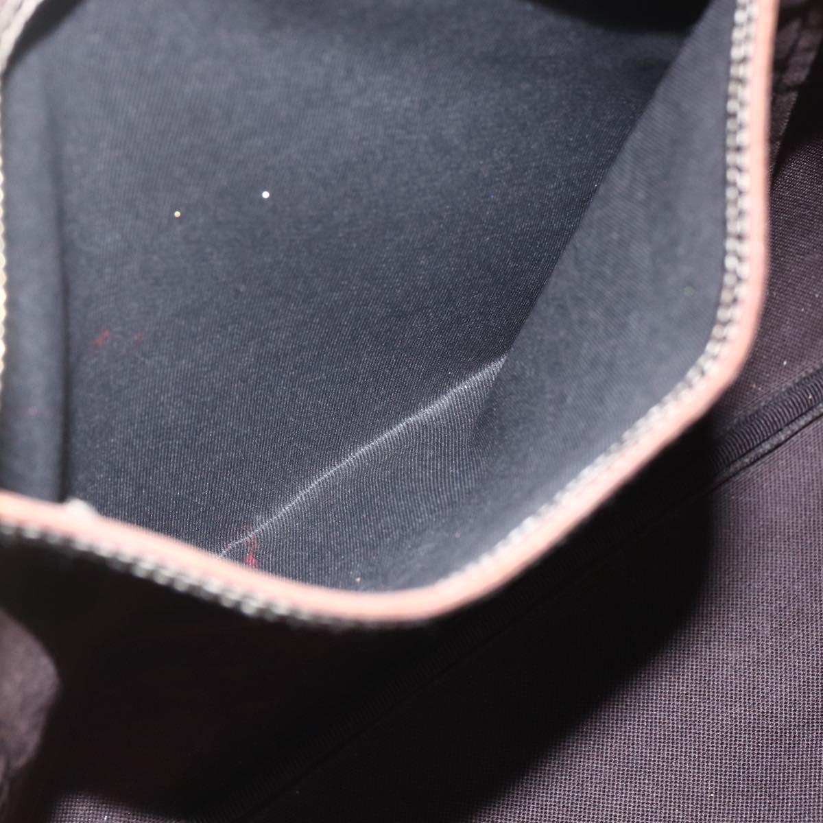 GUCCI GG Supreme Shoulder Bag PVC Beige Gold 201446 Auth 166741