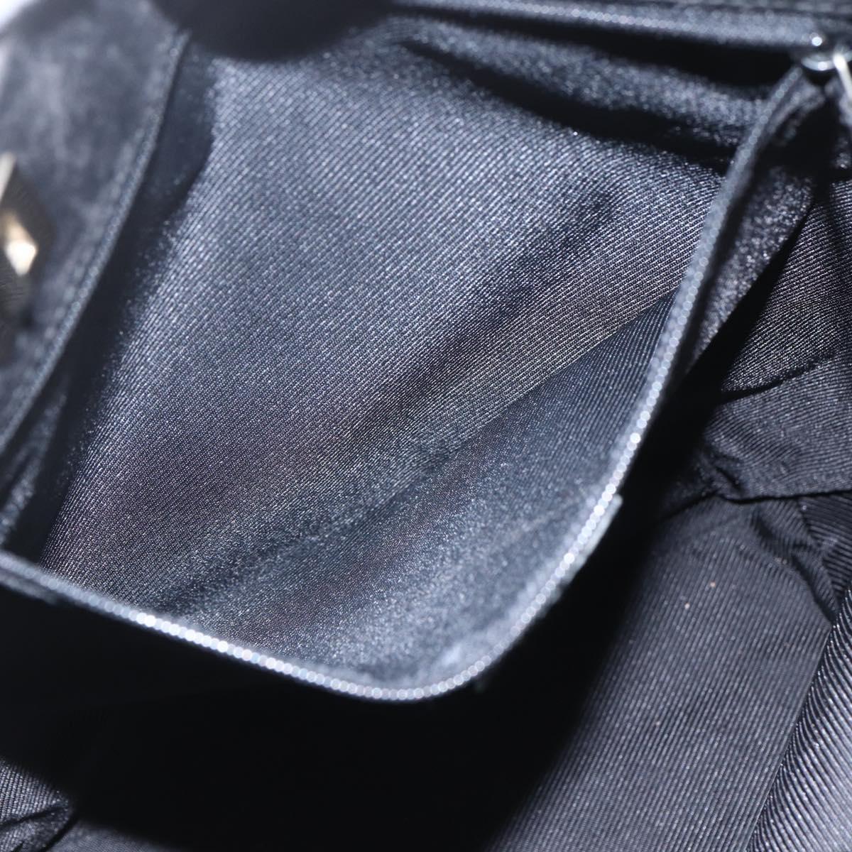 GUCCI GG Canvas Tote Bag Black Gold 002 1098 1705 Auth 166765