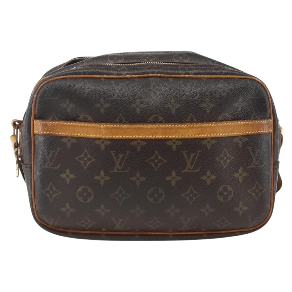 LOUIS VUITTON Monogram Reporter PM Shoulder Bag M45254 LV Auth 166804