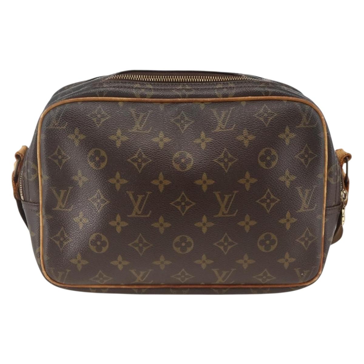 LOUIS VUITTON Monogram Reporter PM Shoulder Bag M45254 LV Auth 166804