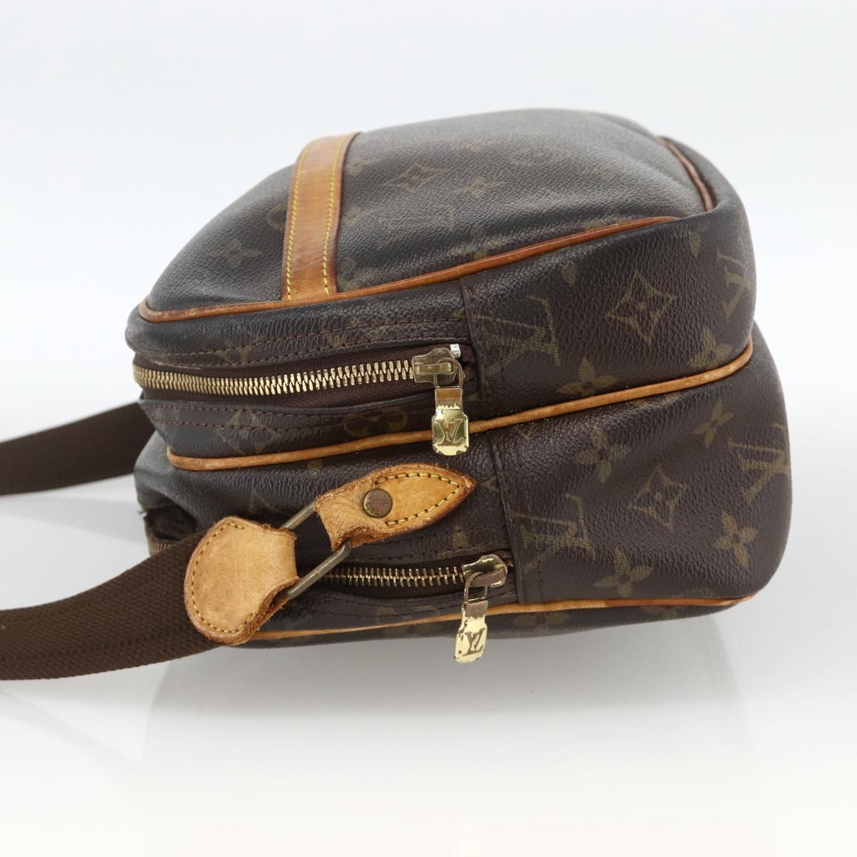 LOUIS VUITTON Monogram Reporter PM Shoulder Bag M45254 LV Auth 166804
