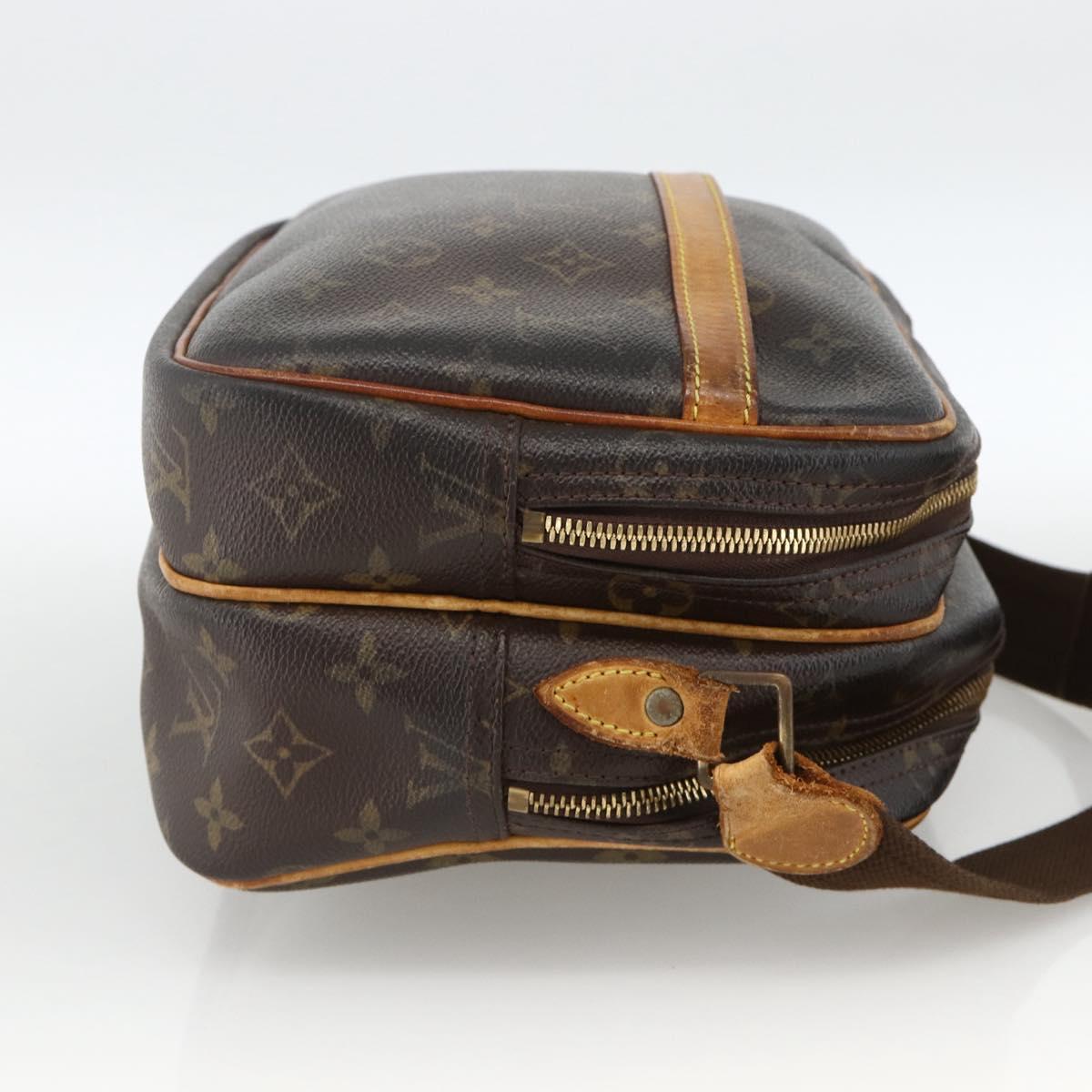 LOUIS VUITTON Monogram Reporter PM Shoulder Bag M45254 LV Auth 166804