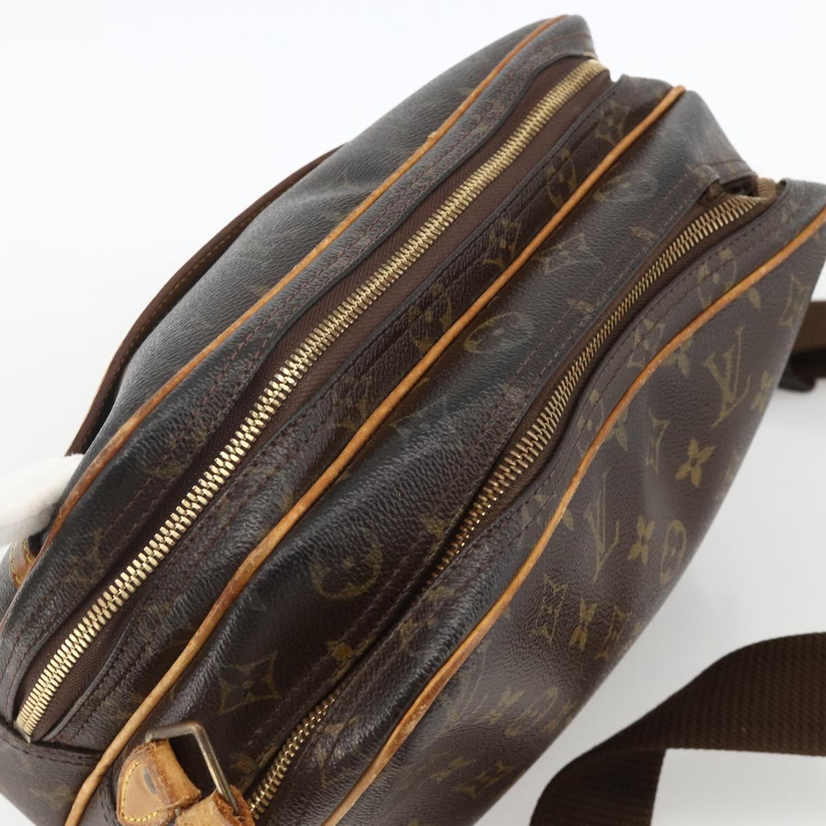 LOUIS VUITTON Monogram Reporter PM Shoulder Bag M45254 LV Auth 166804