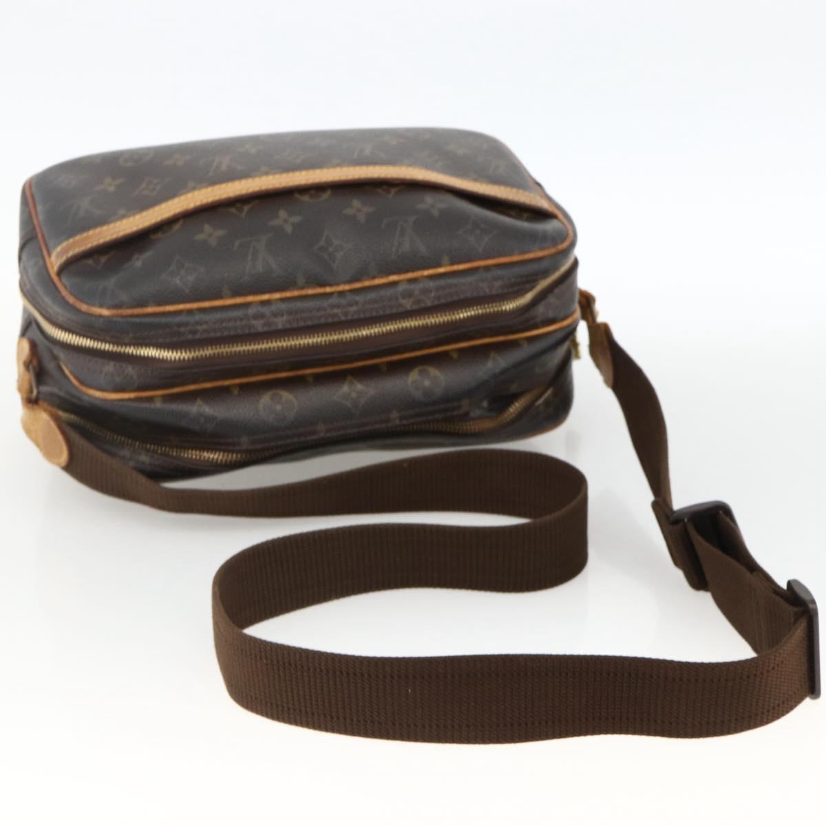 LOUIS VUITTON Monogram Reporter PM Shoulder Bag M45254 LV Auth 166804