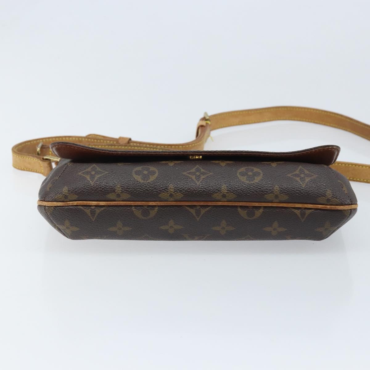 LOUIS VUITTON Monogram Musette Tango Long Strap Shoulder Bag M51388 Auth 166805