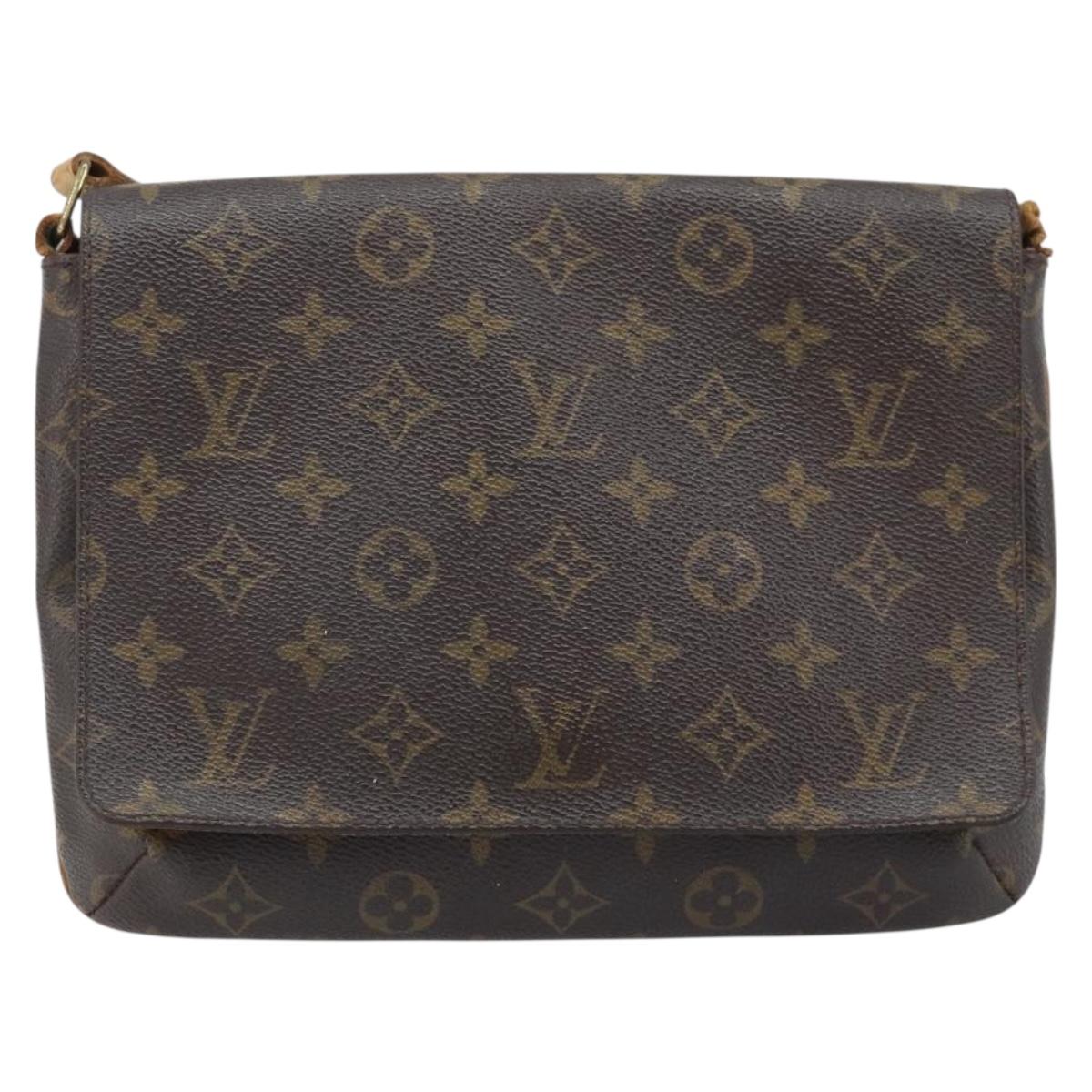 LOUIS VUITTON Monogram Musette Tango Long Strap Shoulder Bag M51388 Auth 166805