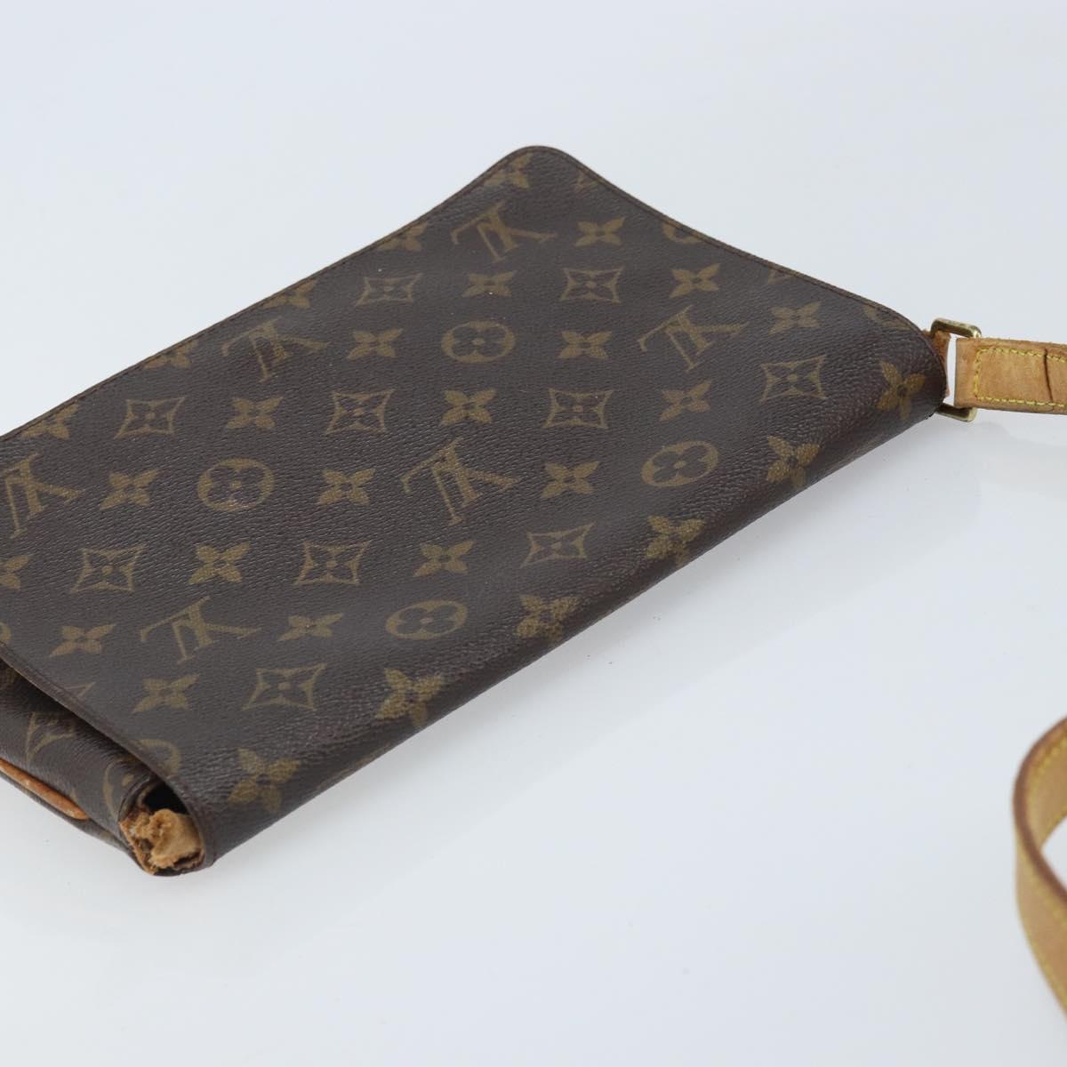 LOUIS VUITTON Monogram Musette Tango Long Strap Shoulder Bag M51388 Auth 166805