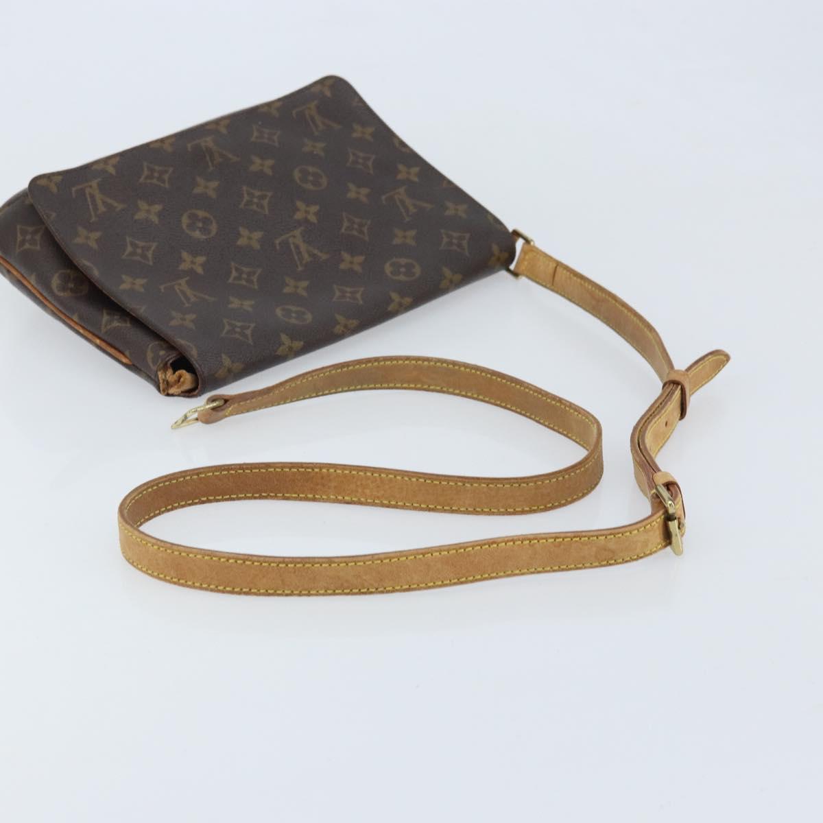 LOUIS VUITTON Monogram Musette Tango Long Strap Shoulder Bag M51388 Auth 166805