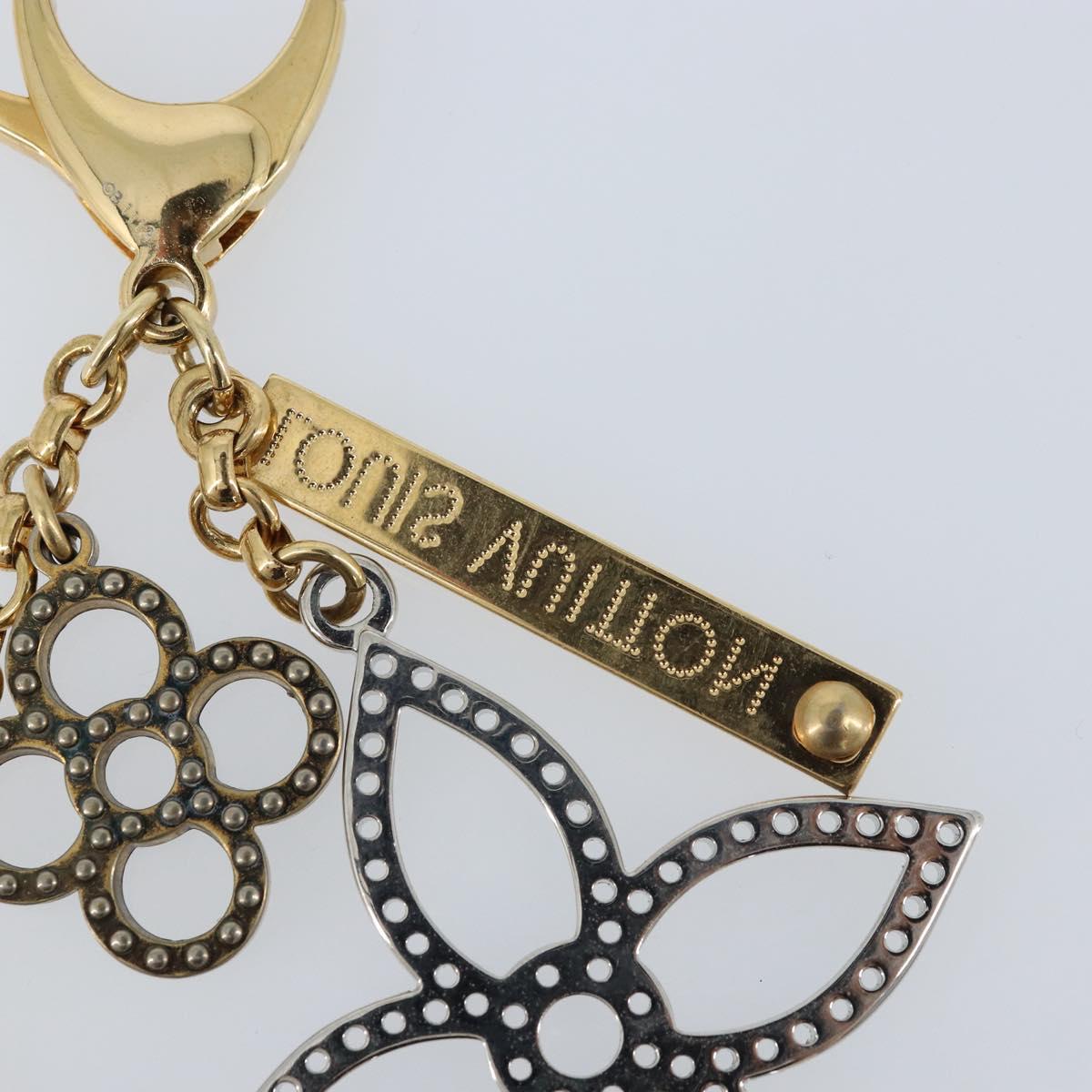 LOUIS VUITTON Bijou Sac Tapage Charm Gold Silver M65722 LV Auth 166821M