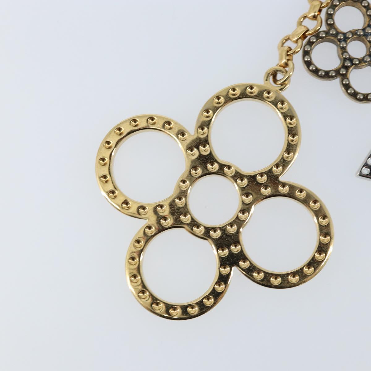 LOUIS VUITTON Bijou Sac Tapage Charm Gold Silver M65722 LV Auth 166821M