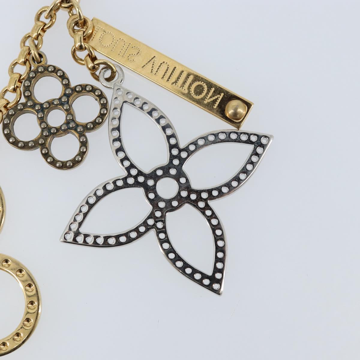 LOUIS VUITTON Bijou Sac Tapage Charm Gold Silver M65722 LV Auth 166821M