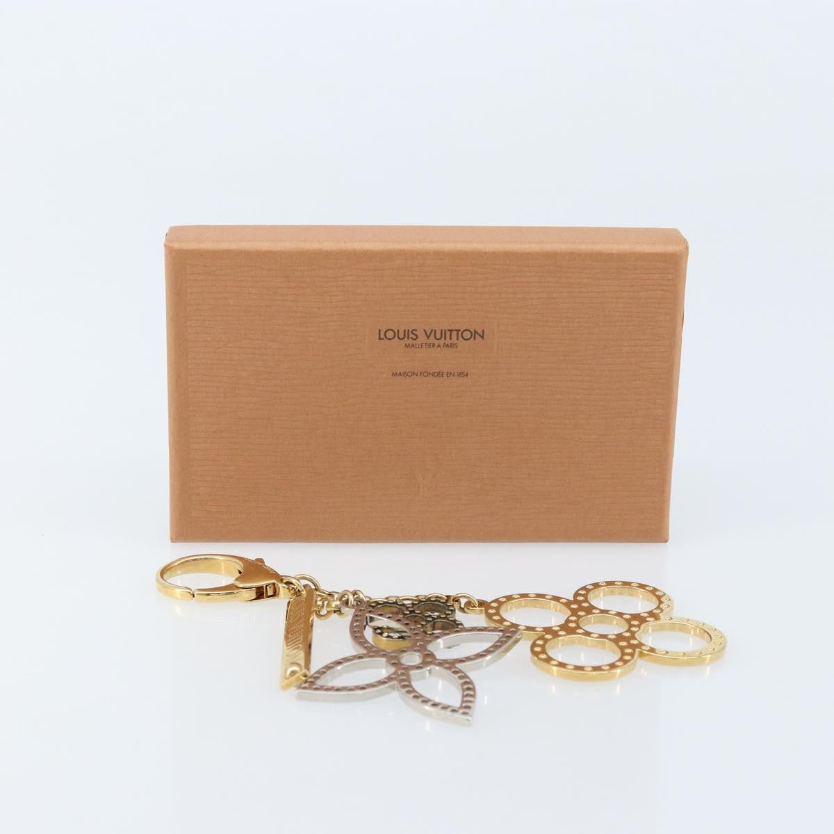 LOUIS VUITTON Bijou Sac Tapage Charm Gold Silver M65722 LV Auth 166821M