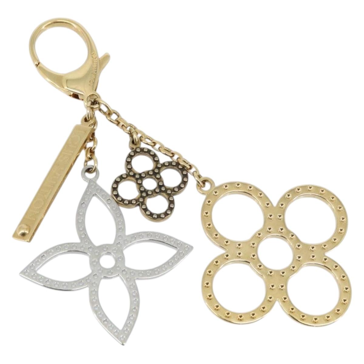 LOUIS VUITTON Bijou Sac Tapage Charm Gold Silver M65722 LV Auth 166821M