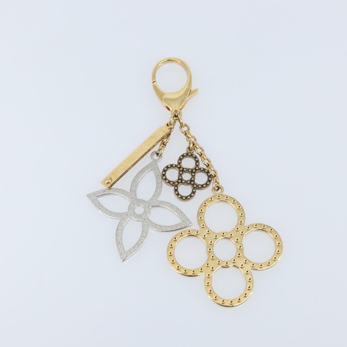 LOUIS VUITTON Bijou Sac Tapage Charm Gold Silver M65722 LV Auth 166821M