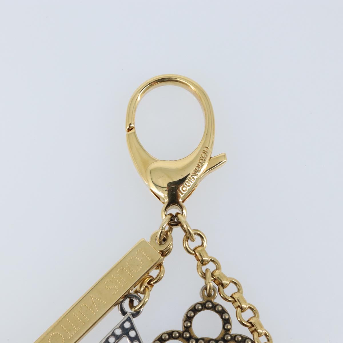 LOUIS VUITTON Bijou Sac Tapage Charm Gold Silver M65722 LV Auth 166821M