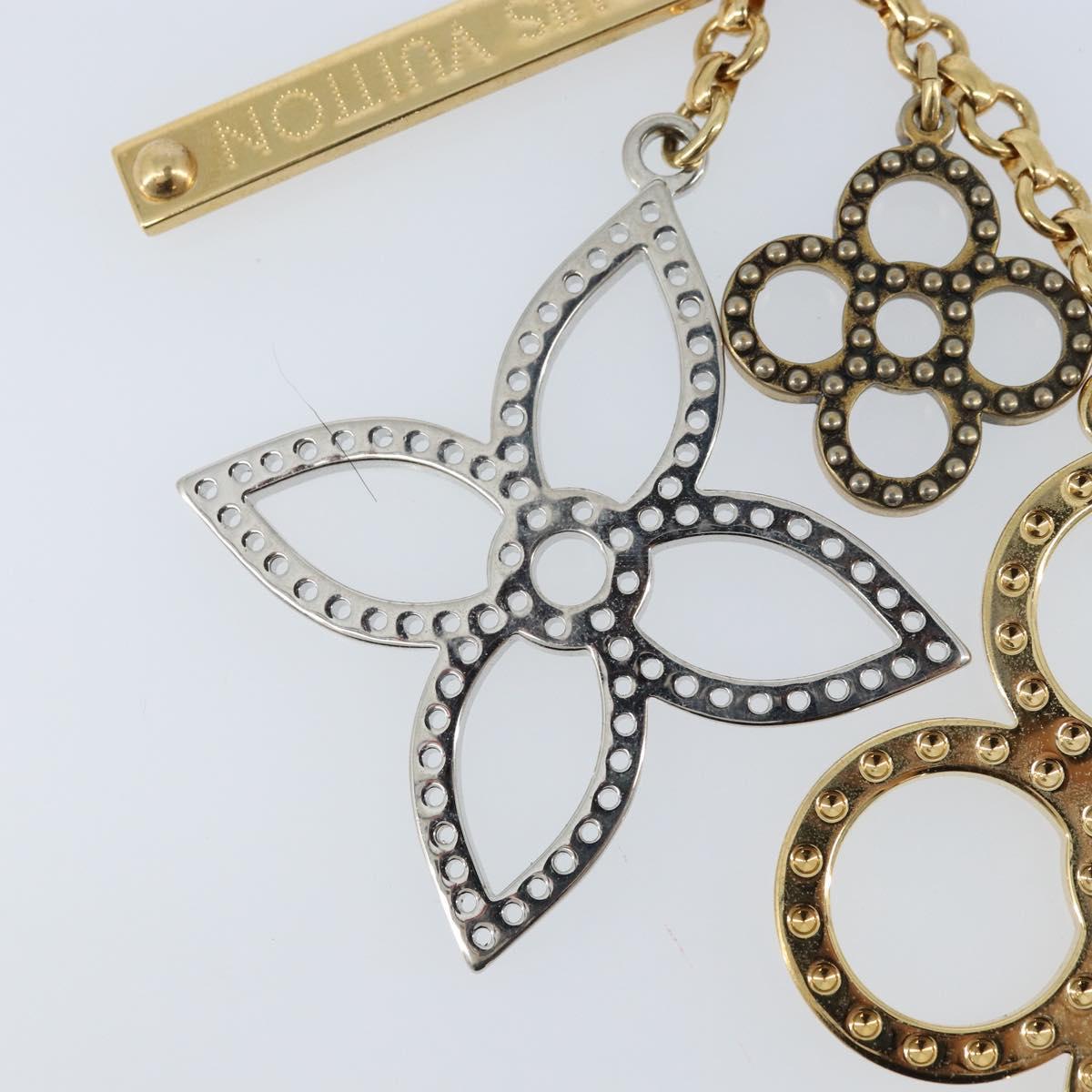 LOUIS VUITTON Bijou Sac Tapage Charm Gold Silver M65722 LV Auth 166821M