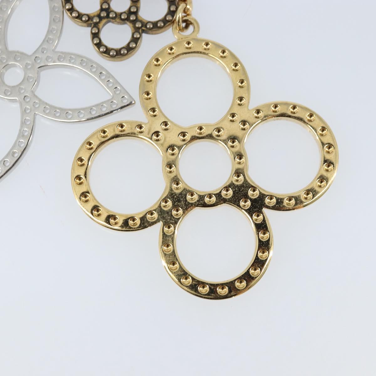 LOUIS VUITTON Bijou Sac Tapage Charm Gold Silver M65722 LV Auth 166821M