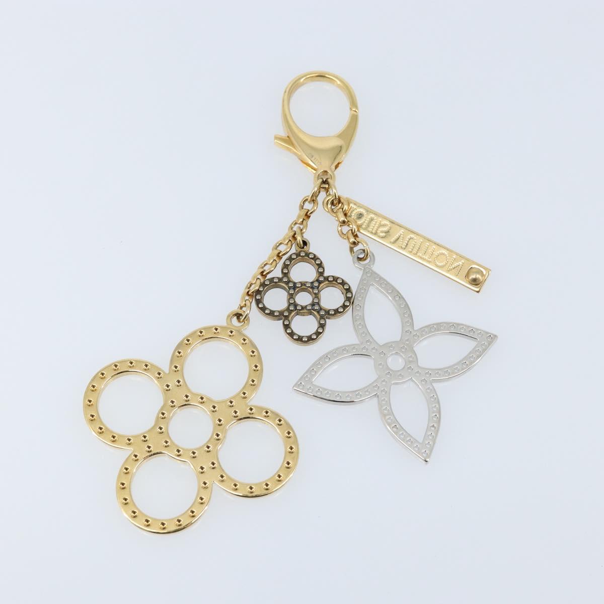 LOUIS VUITTON Bijou Sac Tapage Charm Gold Silver M65722 LV Auth 166821M