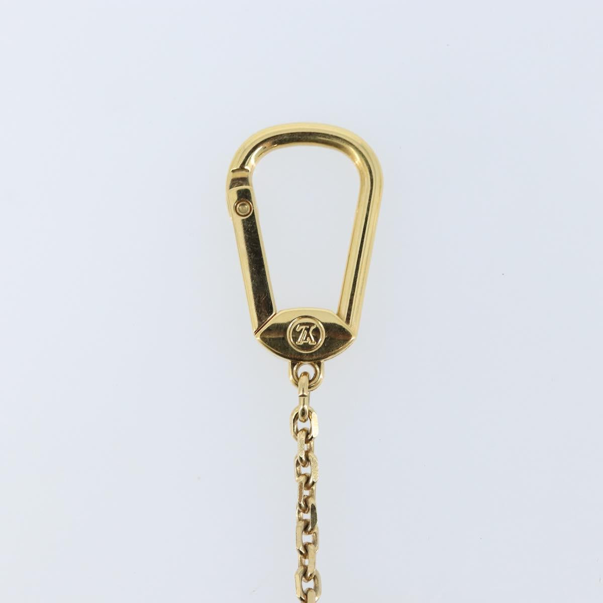 LOUIS VUITTON Porte Cles Speedy Unclusion Charm Gold Tone M65416 LV Auth 166827V