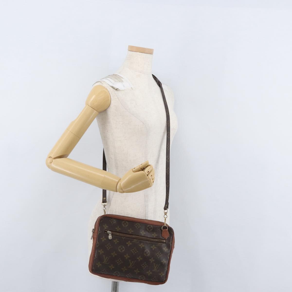 LOUIS VUITTON Monogram Sac Bandouliere Shoulder Bag M51364 LV Auth 166828