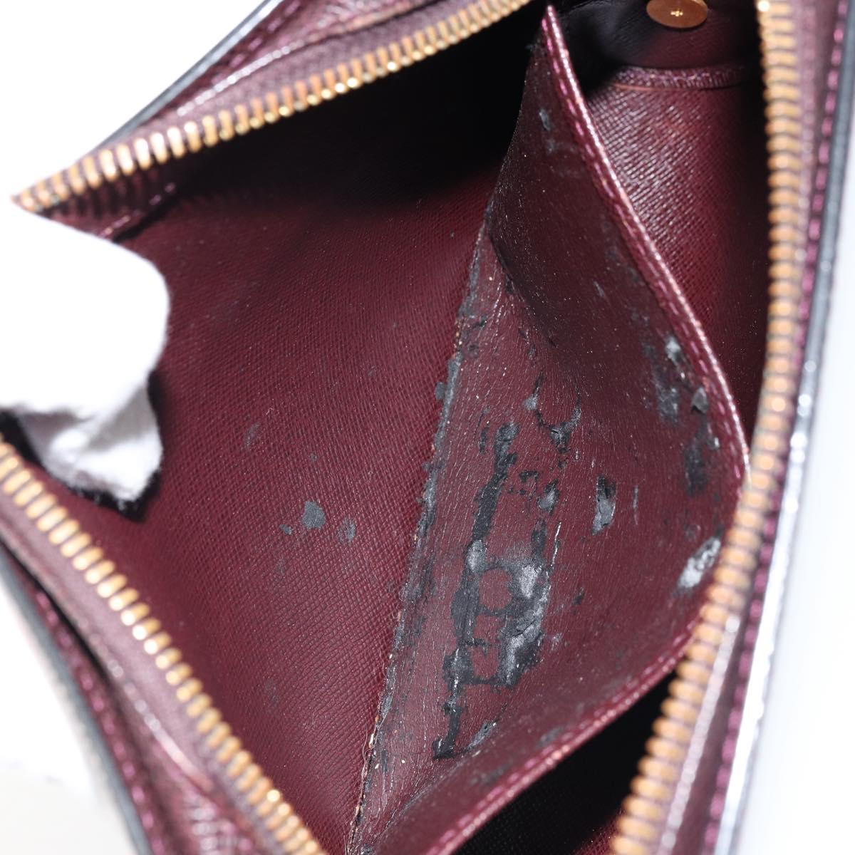 LOUIS VUITTON Taiga Baikal Clutch Bag Grizzly M30188 LV Auth 166830