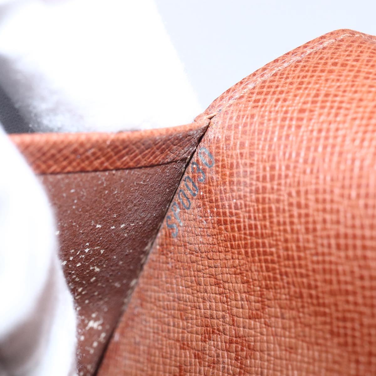 LOUIS VUITTON Monogram Agenda MM Day Planner Cover R20105 LV Auth 166842