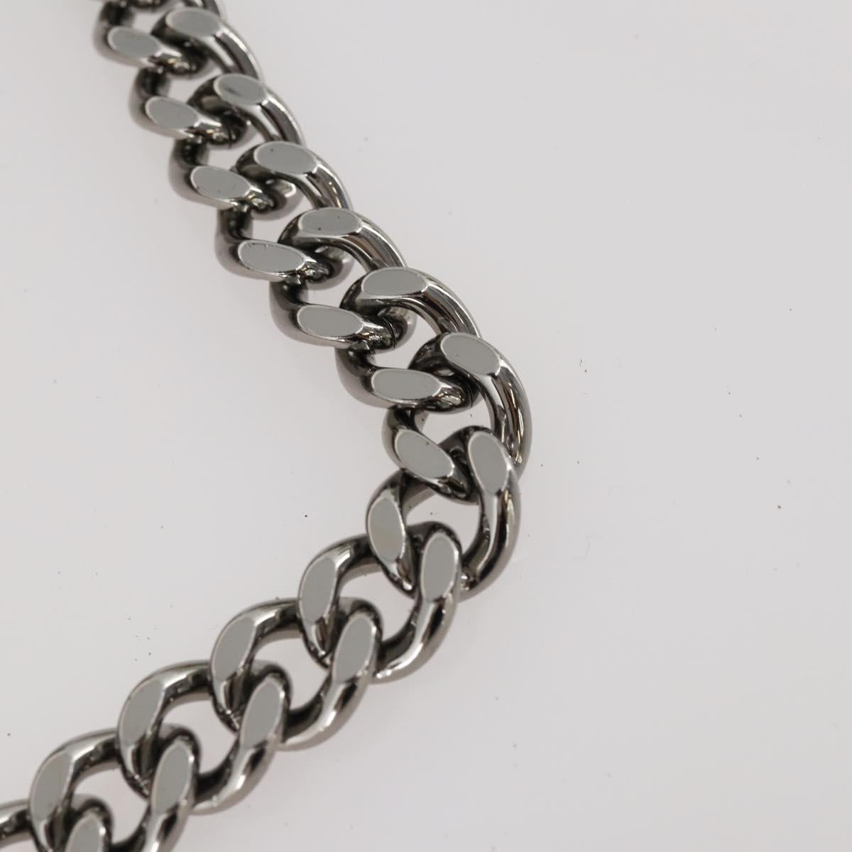 Stella MacCartney Chain Falabella Bag polyester 2way Gray 234387 Auth 166859