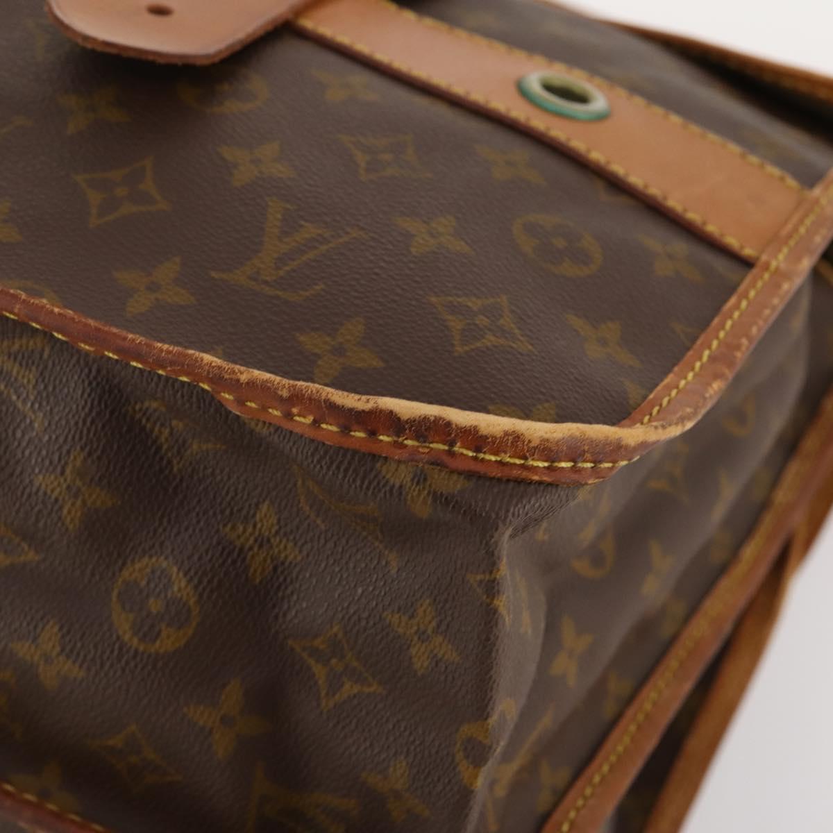 LOUIS VUITTON Monogram Shaqsus Boston Bag M41140 LV Auth 166864