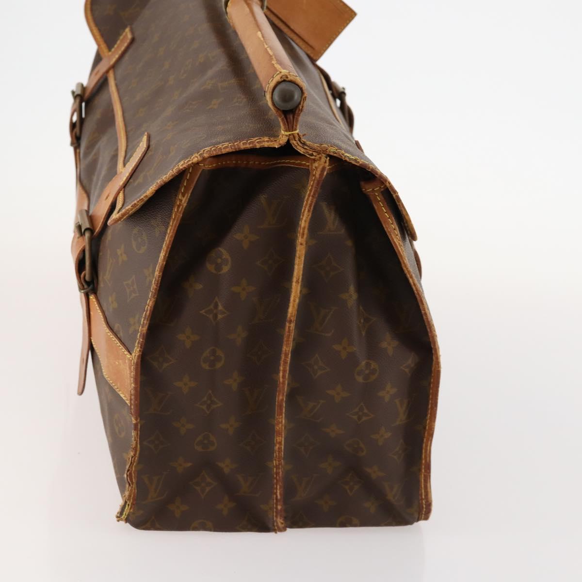 LOUIS VUITTON Monogram Shaqsus Boston Bag M41140 LV Auth 166864