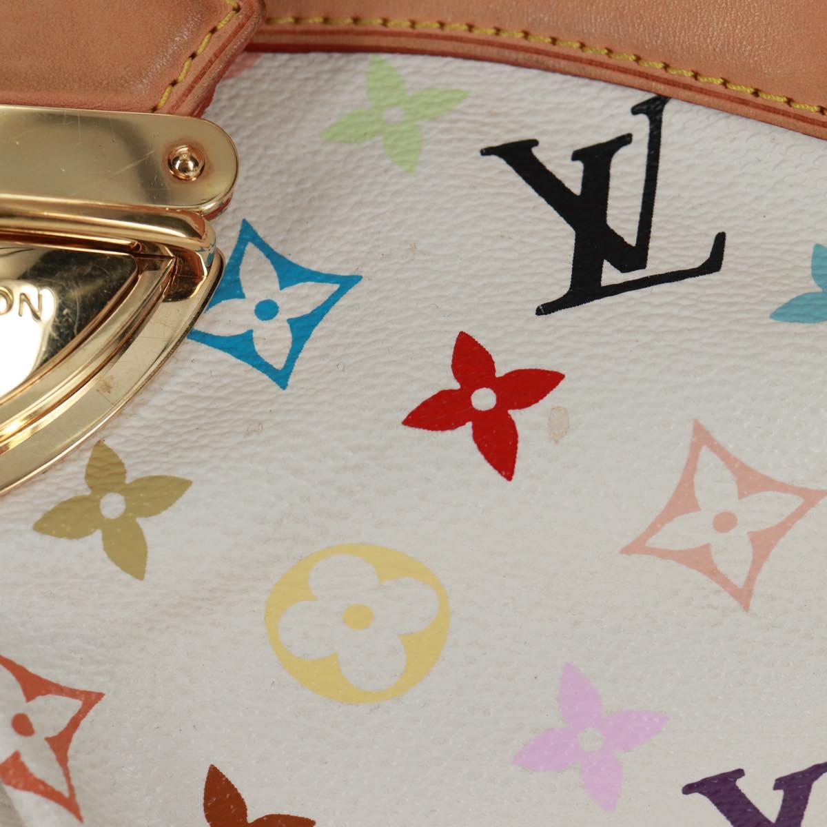 LOUIS VUITTON Monogram Multicolor Ursula Tote Bag White M40123 LV Auth 166892V
