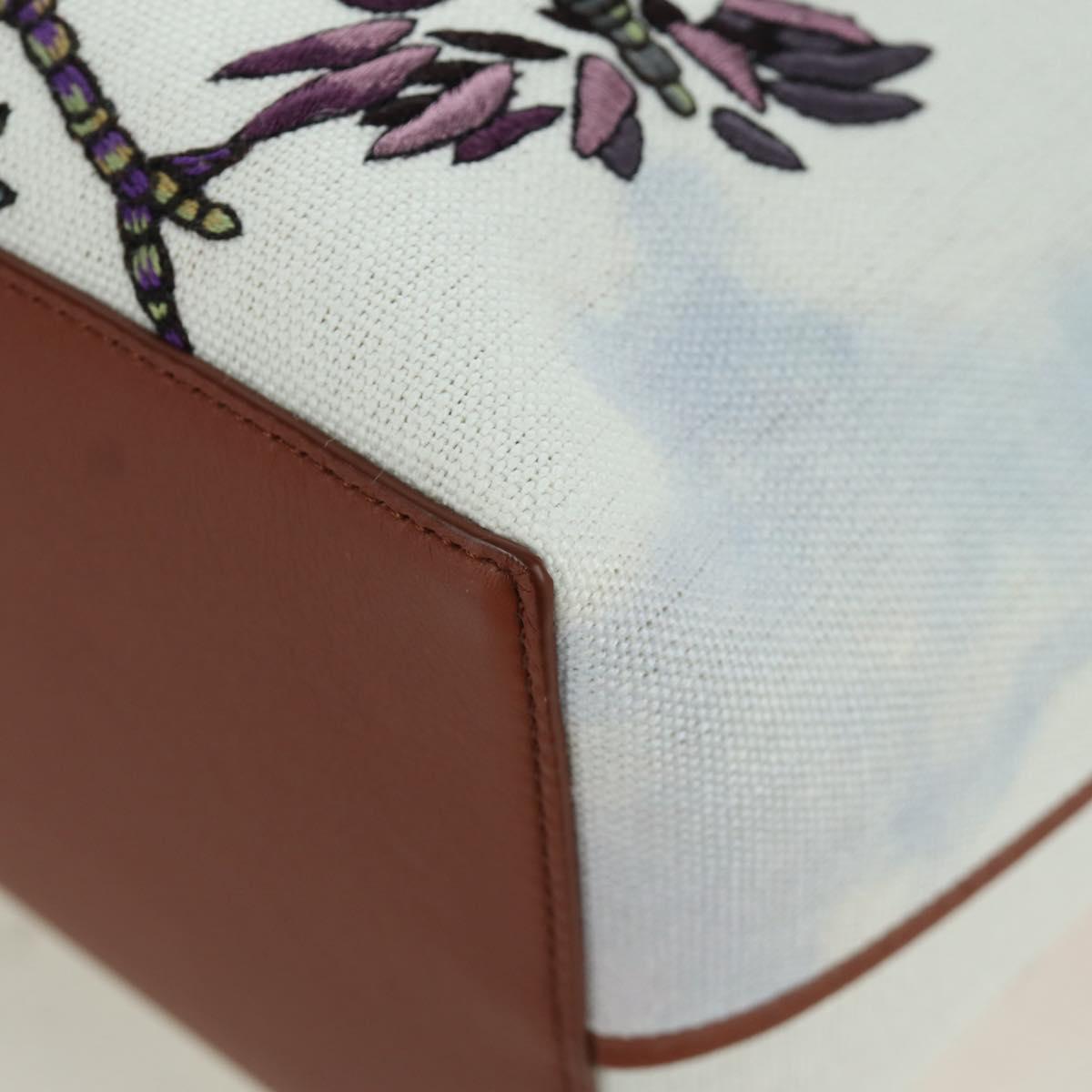 LOEWE テ Studio Ghibli Howl's Moving Castle Anagram Bag Canvas Auth 166901SM