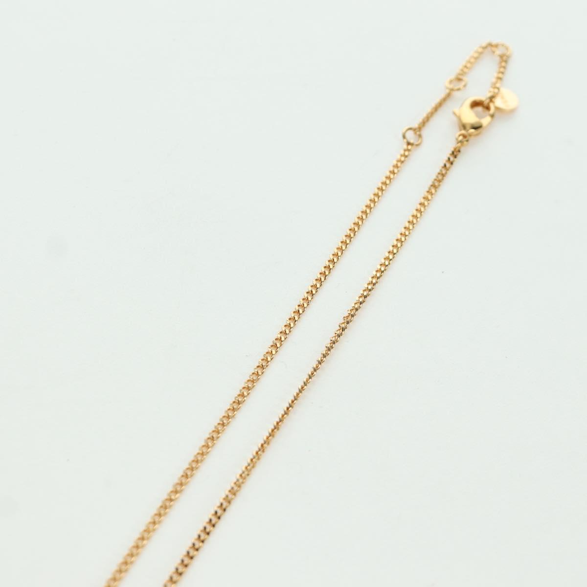FENDI FENDI x FRGMT x POKテ窺ON Pokテゥball Design Necklace metal Gold Auth 166902SM