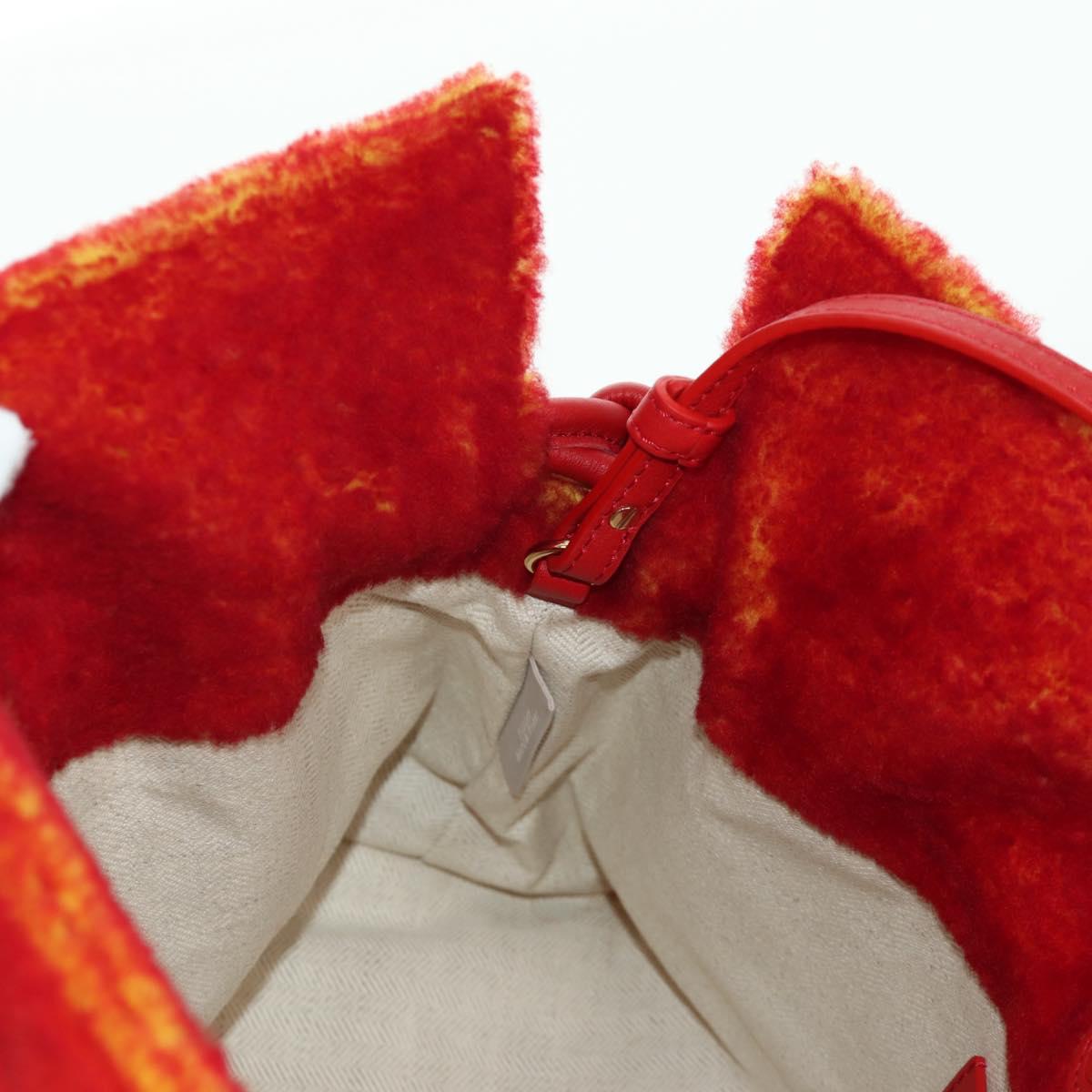 LOEWE × Studio Ghibli Howl's Moving Castle Calcifer Flamenco Bag Auth 166903SM