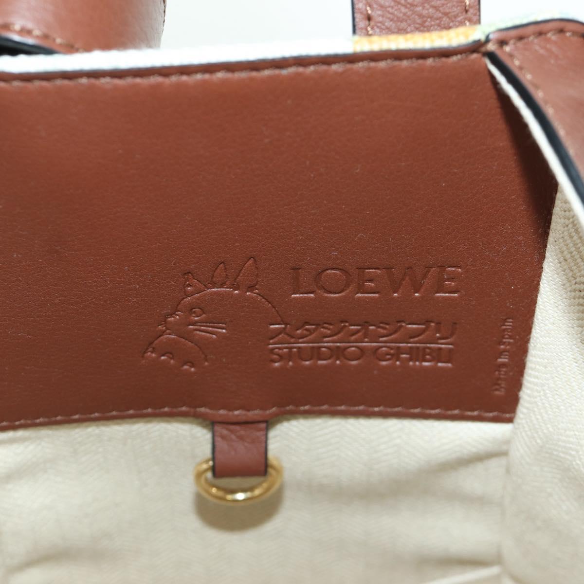 LOEWE テ Studio Ghibli Hammock Small Chihiro Spirited Away Canvas Auth 166905SM